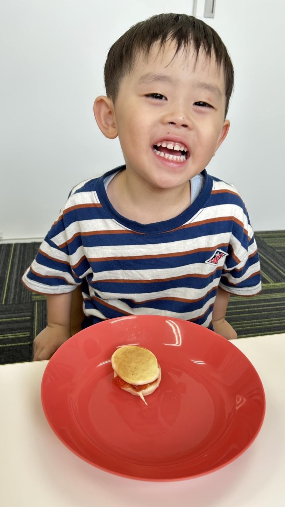 レッツクッキング～パンケーキ編🥞