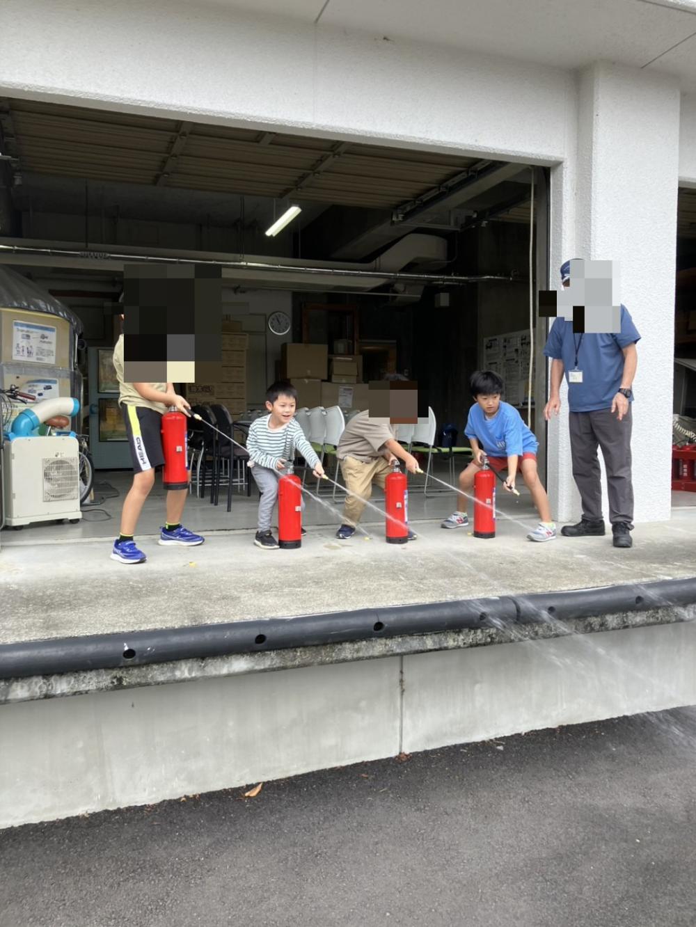 岐阜県広域防災センターで体験です