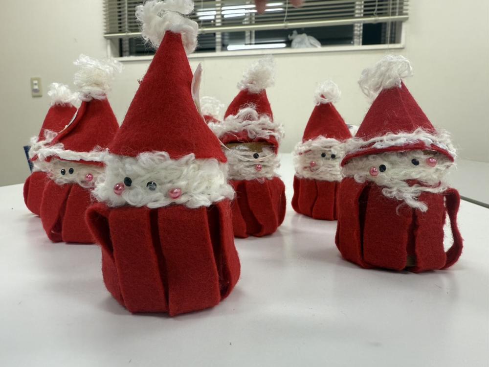 いちごサンタを作りました！