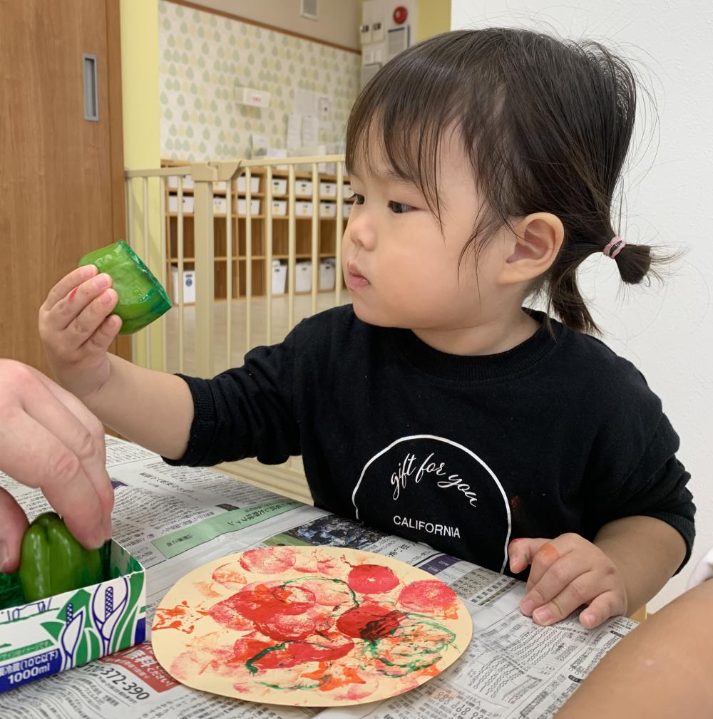 野菜スタンプ🥕