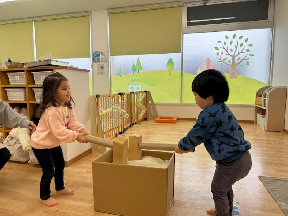 おもちつきしたよ！