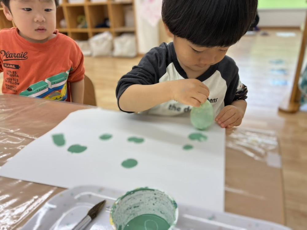 ４月の製作のようす！👀🖌️